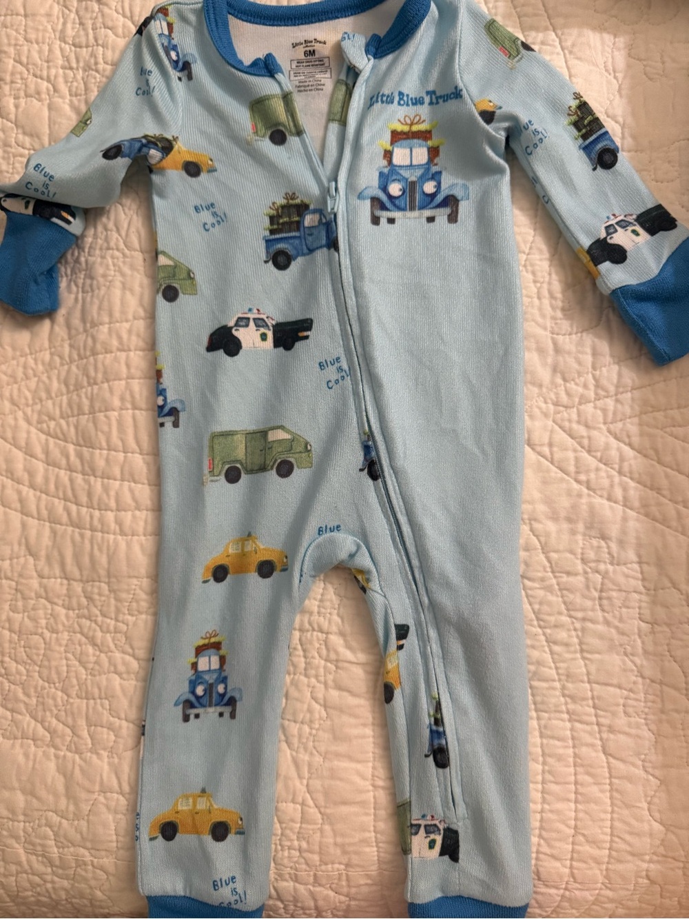 Little blue truck One-Piece pajamas